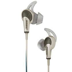Bose® QuietComfort® Noise Cancelling® QC20 Acoustic In-Ear Headphones for Samsung and Android Devices White